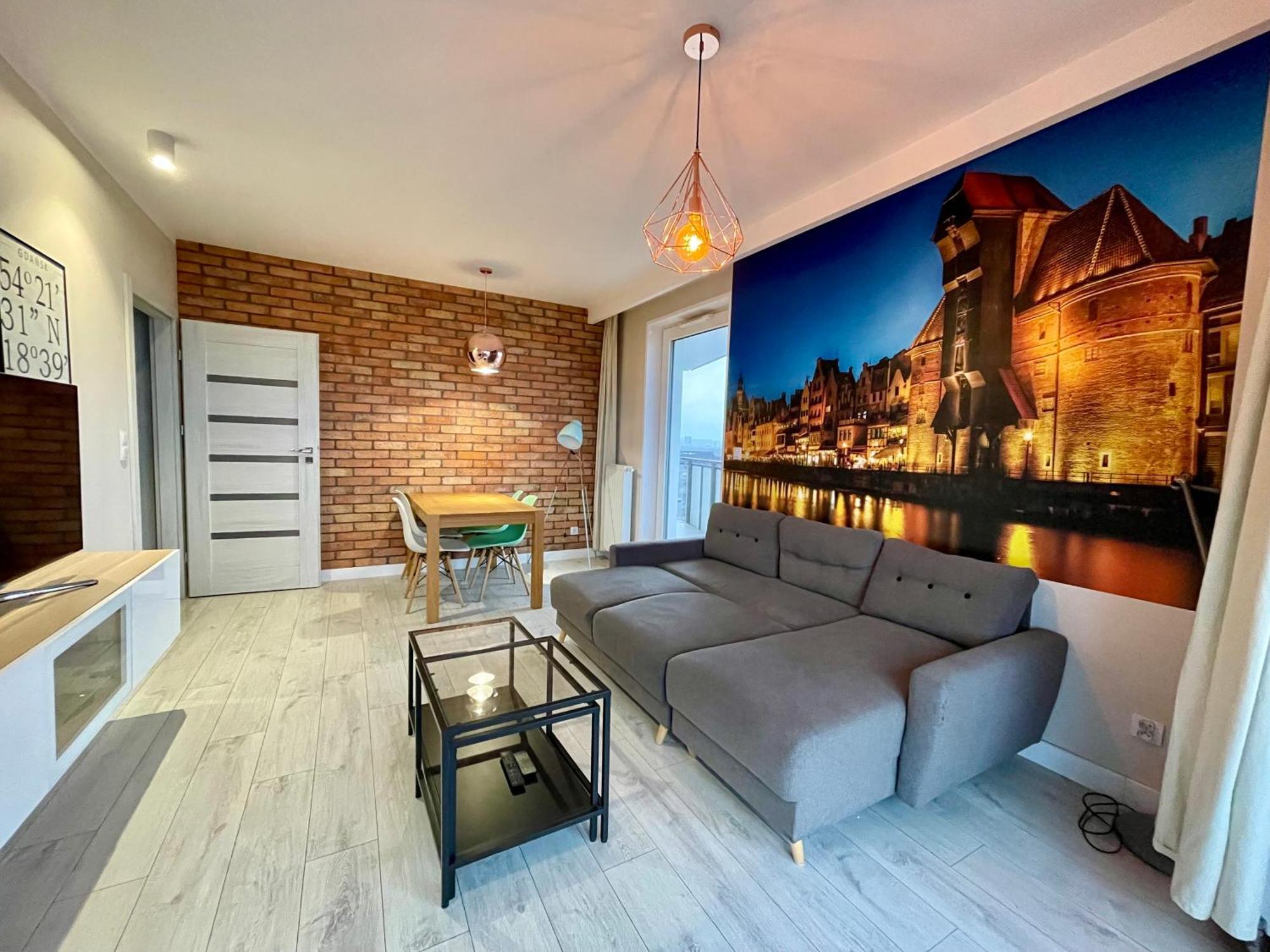Bastion Walowa - Luxury Apartment With Beautiful View Danzig Exterior foto